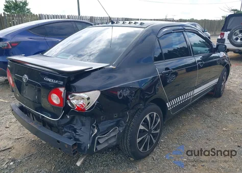 2007 Toyota Corolla Le z USA, uszkodzony, nr VIN 2T1BR32EX7C802449